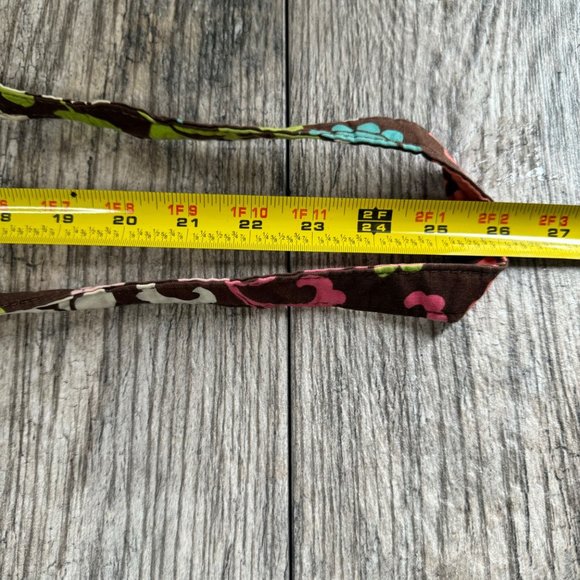 Vera Bradley Saddle Hipster Pushlock Closure Crossbody Purse LOLA 10" x 10" x 1" - Picture 11 of 13